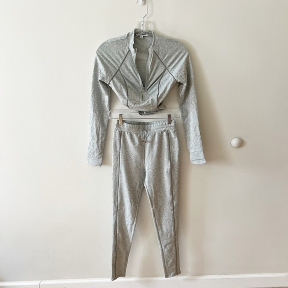 Fashion nova grey sweat set